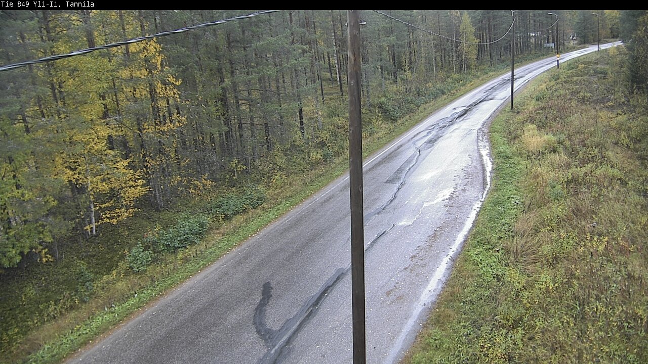 Weather Camera Image Road 849 Yli-Ii, Tannila, Oulu, Pohjois-Pohjanmaa