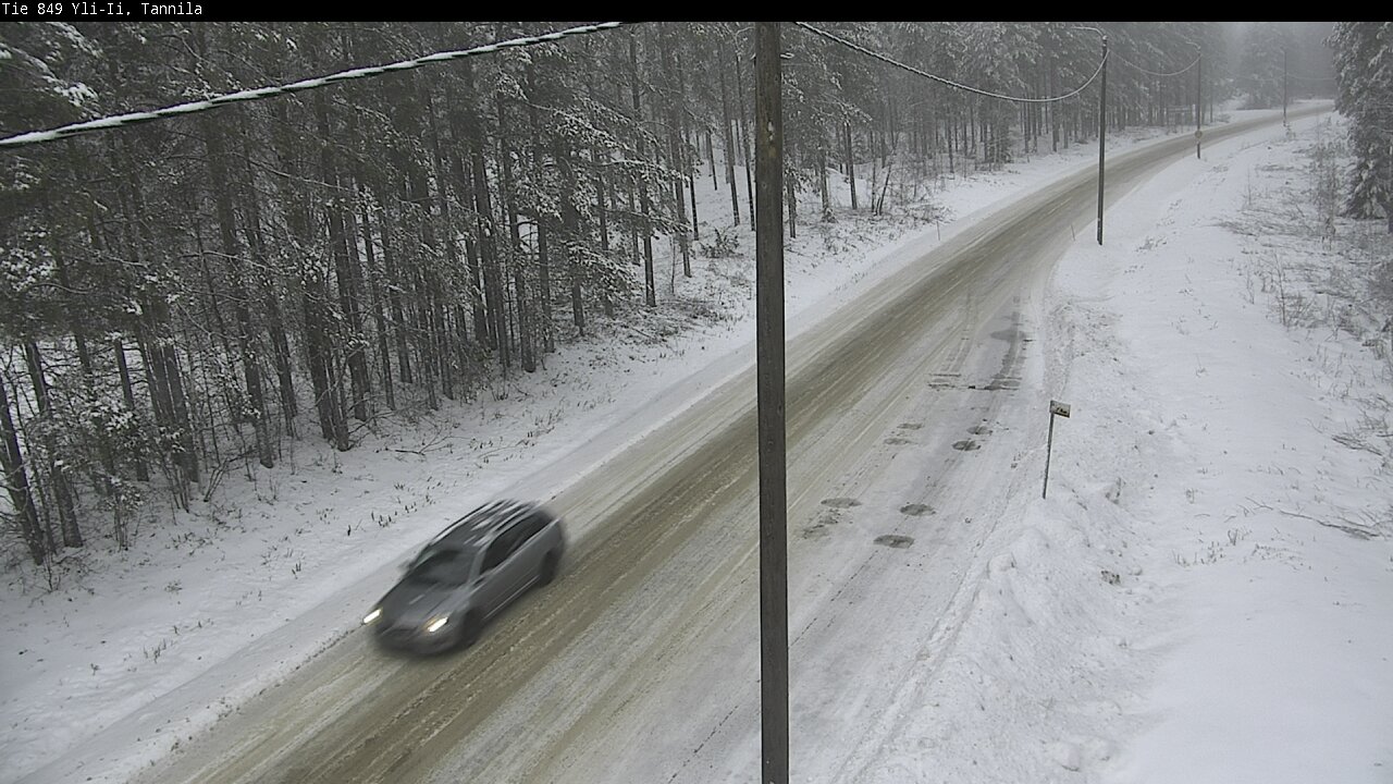 Weather Camera Image Road 849 Yli-Ii, Tannila, Oulu, Pohjois-Pohjanmaa