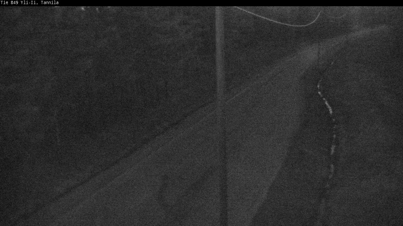 Weather Camera Image Väg 849 Yli-Ii, Tannila, Oulu, Pohjois-Pohjanmaa