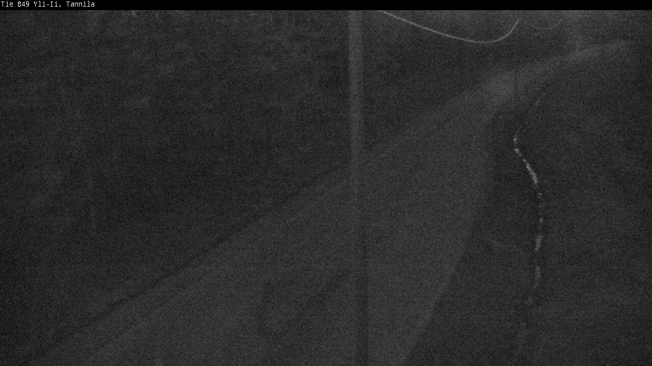 Weather Camera Image Väg 849 Yli-Ii, Tannila, Oulu, Pohjois-Pohjanmaa