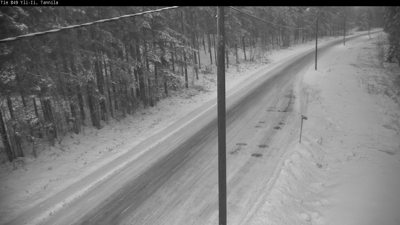 Weather Camera Image Road 849 Yli-Ii, Tannila, Oulu, Pohjois-Pohjanmaa