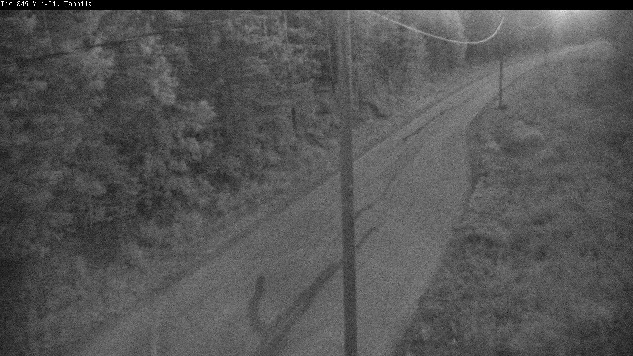 Weather Camera Image Väg 849 Yli-Ii, Tannila, Oulu, Pohjois-Pohjanmaa
