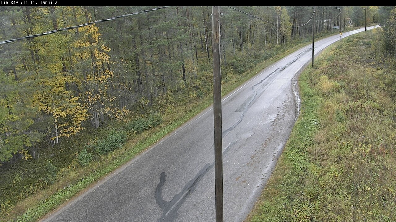 Weather Camera Image Road 849 Yli-Ii, Tannila, Oulu, Pohjois-Pohjanmaa