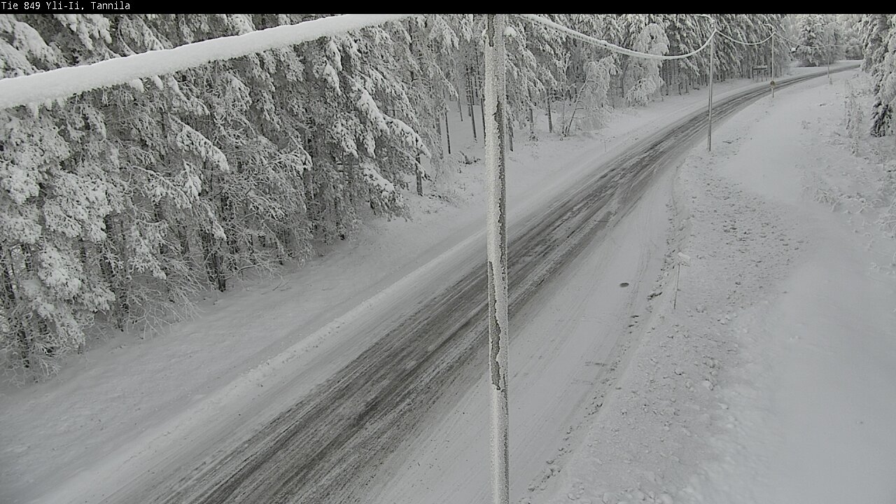 Weather Camera Image Road 849 Yli-Ii, Tannila, Oulu, Pohjois-Pohjanmaa