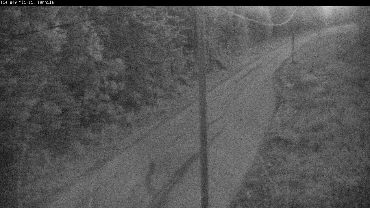 Weather Camera Image Väg 849 Yli-Ii, Tannila, Oulu, Pohjois-Pohjanmaa
