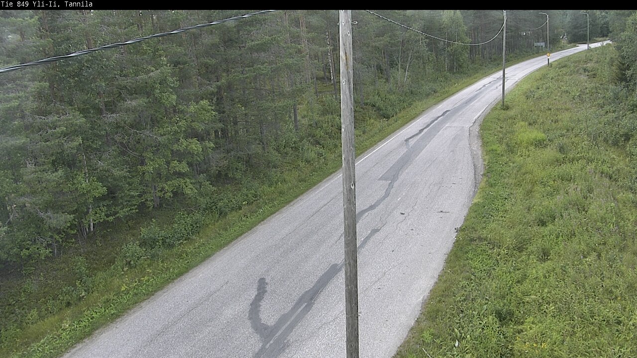 Weather Camera Image Väg 849 Yli-Ii, Tannila, Oulu, Pohjois-Pohjanmaa