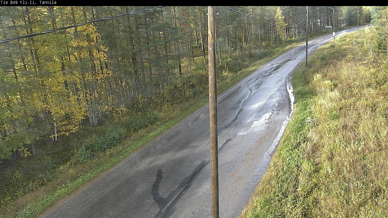 Weather Camera Image Road 849 Yli-Ii, Tannila, Oulu, Pohjois-Pohjanmaa