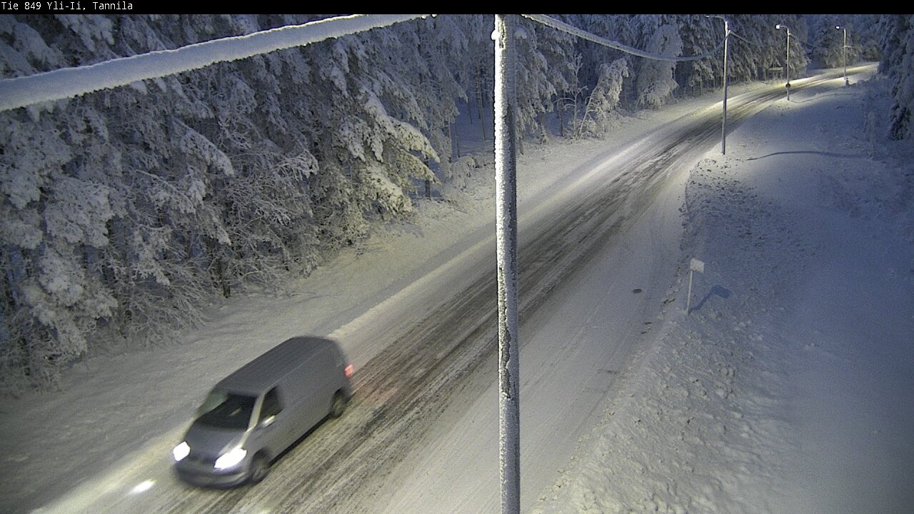 Weather Camera Image Road 849 Yli-Ii, Tannila, Oulu, Pohjois-Pohjanmaa