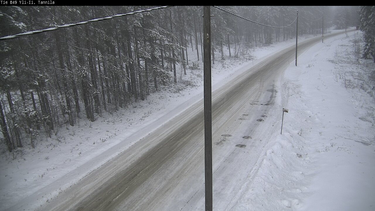 Weather Camera Image Road 849 Yli-Ii, Tannila, Oulu, Pohjois-Pohjanmaa