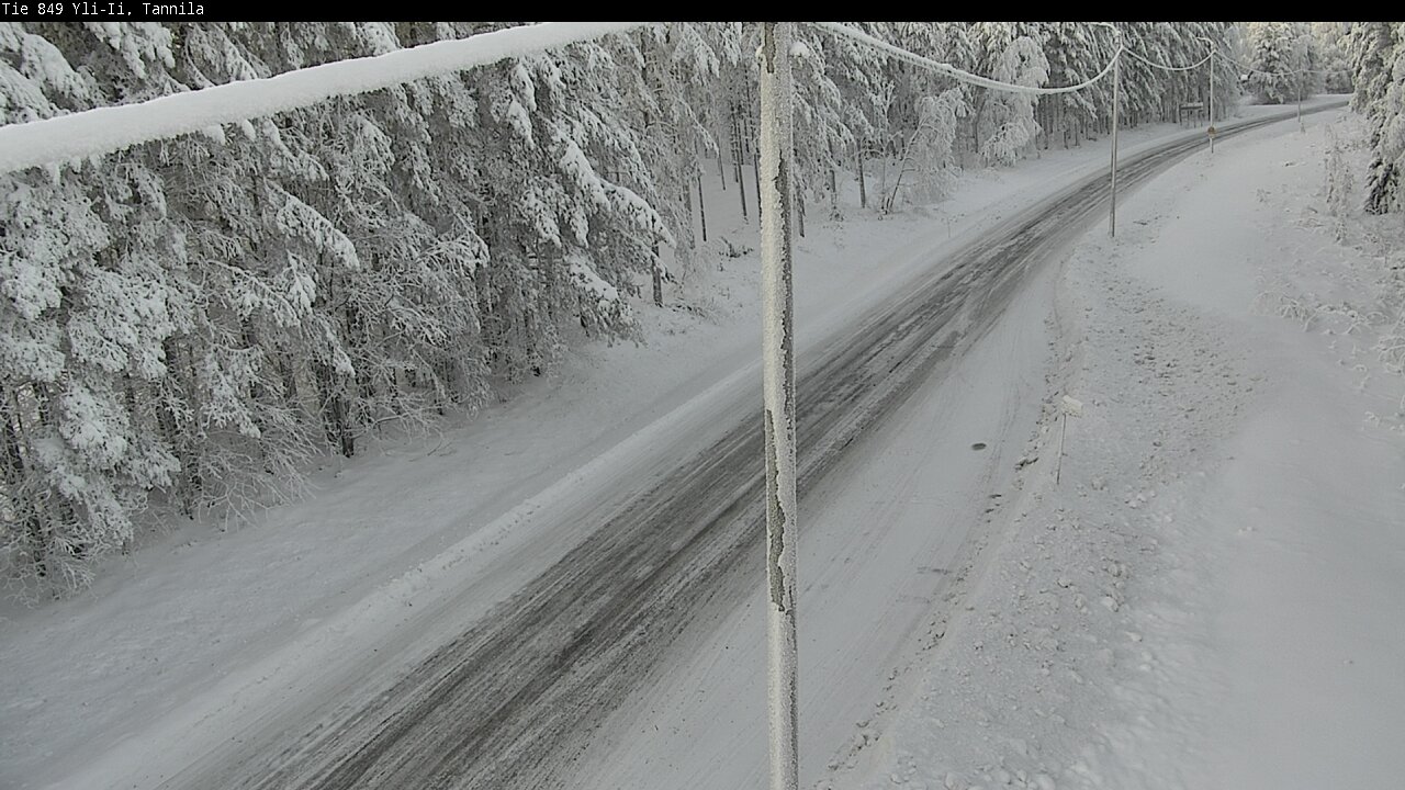 Weather Camera Image Road 849 Yli-Ii, Tannila, Oulu, Pohjois-Pohjanmaa
