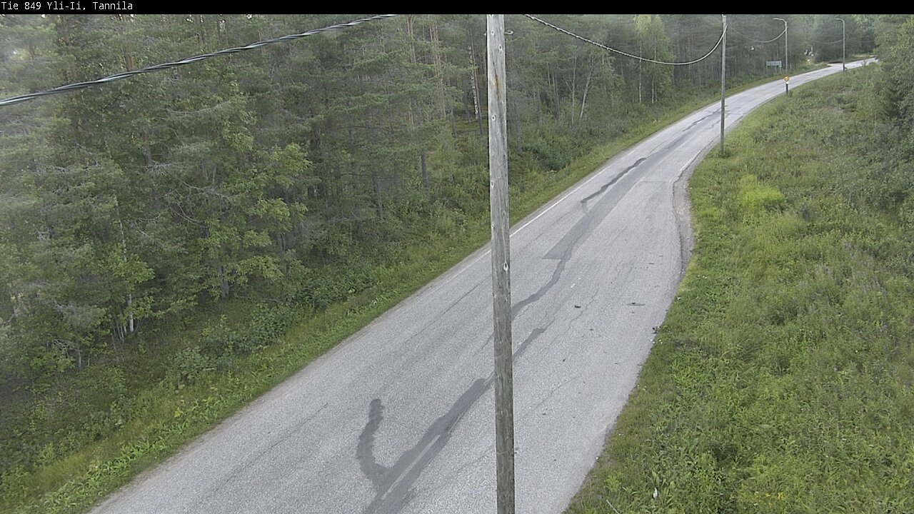 Weather Camera Image Väg 849 Yli-Ii, Tannila, Oulu, Pohjois-Pohjanmaa