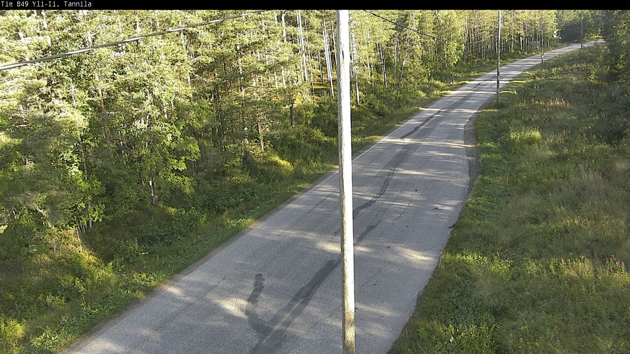 Weather Camera Image Road 849 Yli-Ii, Tannila, Oulu, Pohjois-Pohjanmaa