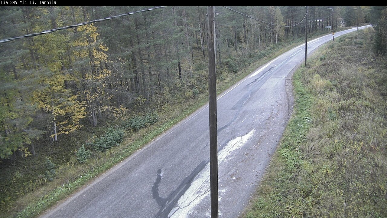 Weather Camera Image Road 849 Yli-Ii, Tannila, Oulu, Pohjois-Pohjanmaa
