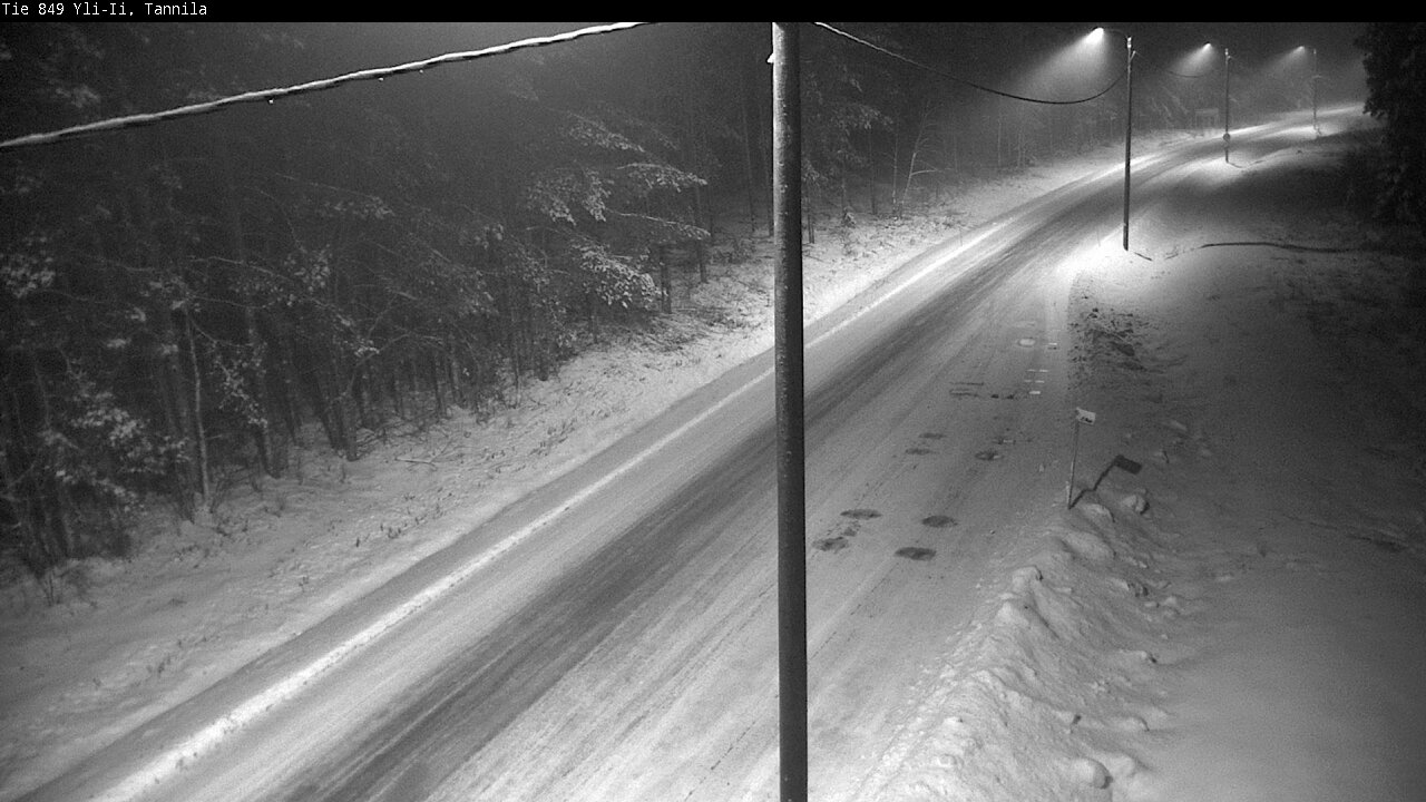 Weather Camera Image Road 849 Yli-Ii, Tannila, Oulu, Pohjois-Pohjanmaa