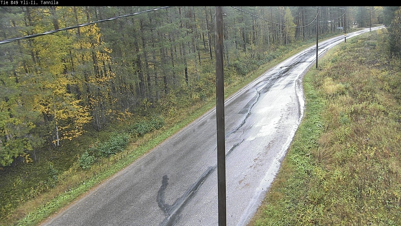 Weather Camera Image Road 849 Yli-Ii, Tannila, Oulu, Pohjois-Pohjanmaa