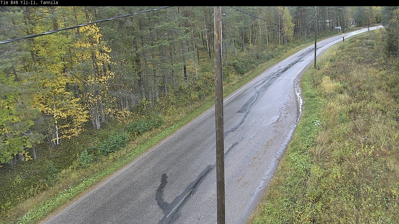 Weather Camera Image Road 849 Yli-Ii, Tannila, Oulu, Pohjois-Pohjanmaa