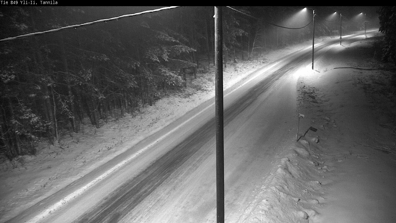 Weather Camera Image Road 849 Yli-Ii, Tannila, Oulu, Pohjois-Pohjanmaa