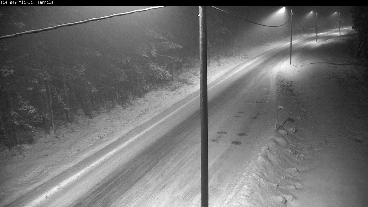 Weather Camera Image Road 849 Yli-Ii, Tannila, Oulu, Pohjois-Pohjanmaa