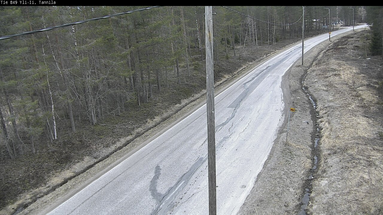 Weather Camera Image Road 849 Yli-Ii, Tannila, Oulu, Pohjois-Pohjanmaa