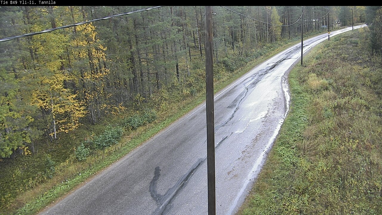 Weather Camera Image Road 849 Yli-Ii, Tannila, Oulu, Pohjois-Pohjanmaa