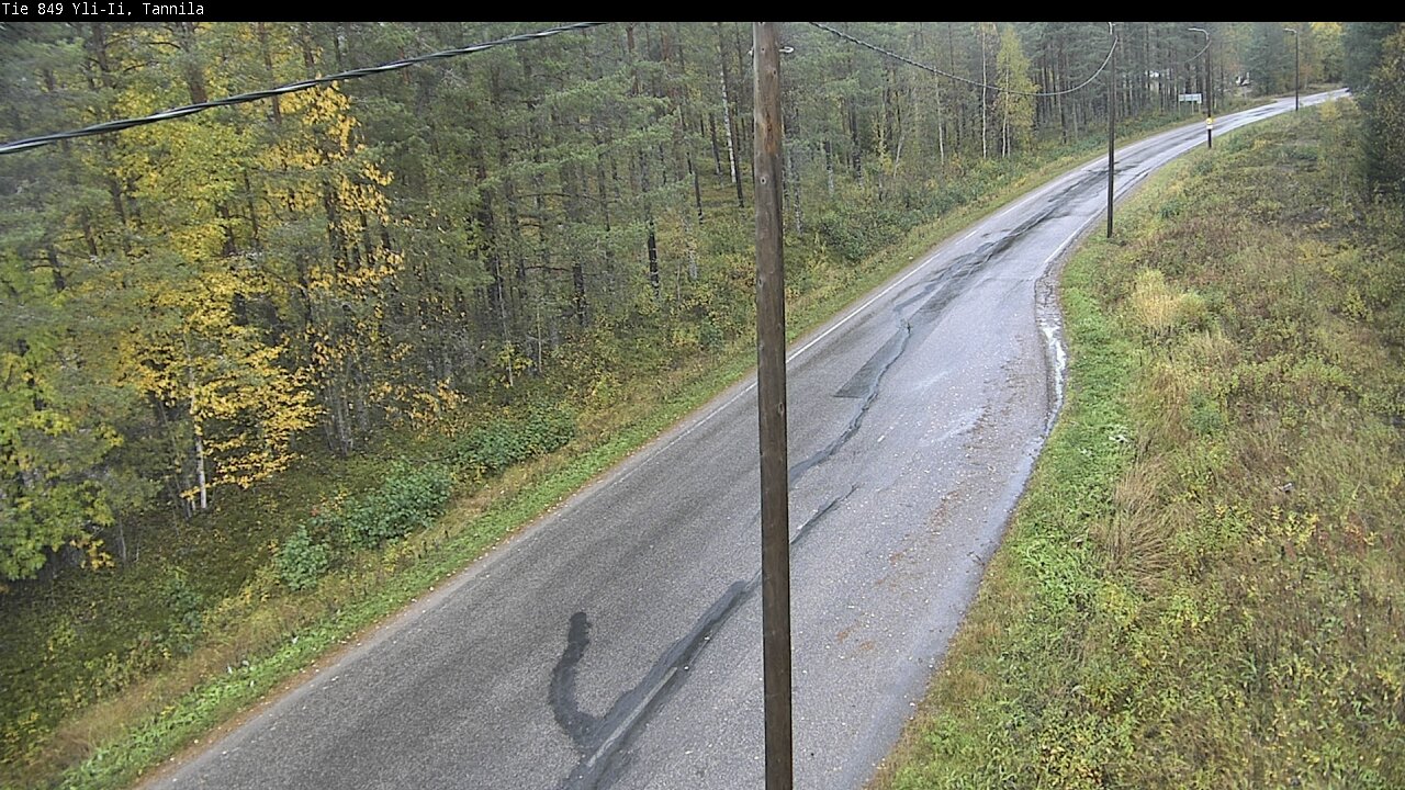 Weather Camera Image Road 849 Yli-Ii, Tannila, Oulu, Pohjois-Pohjanmaa