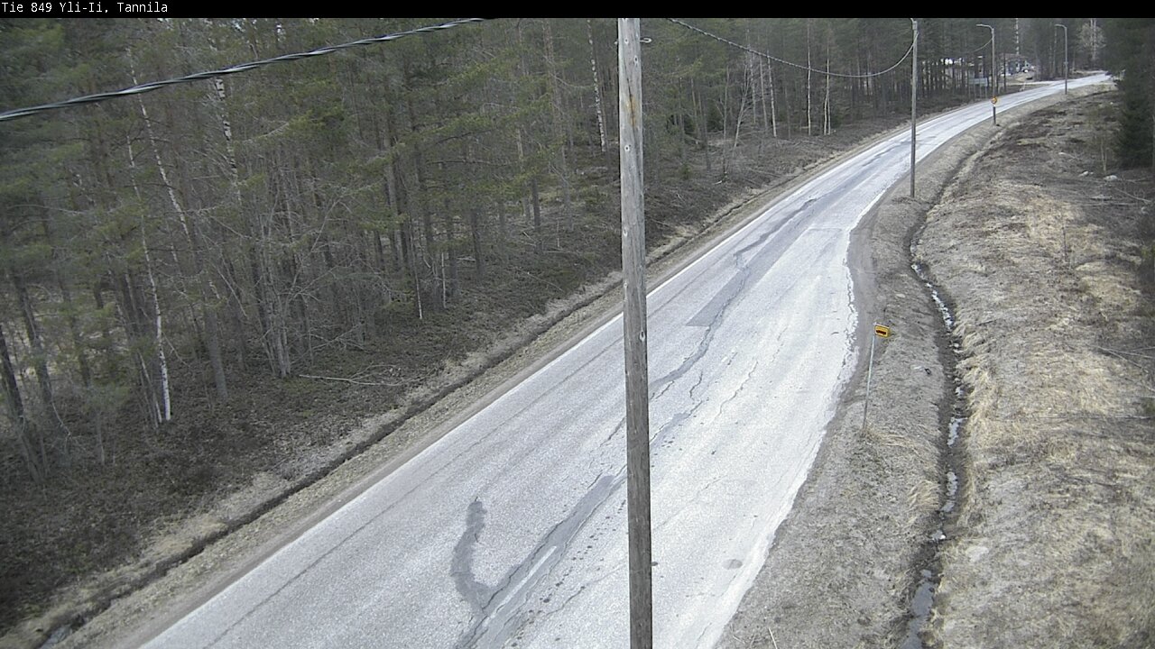 Weather Camera Image Road 849 Yli-Ii, Tannila, Oulu, Pohjois-Pohjanmaa