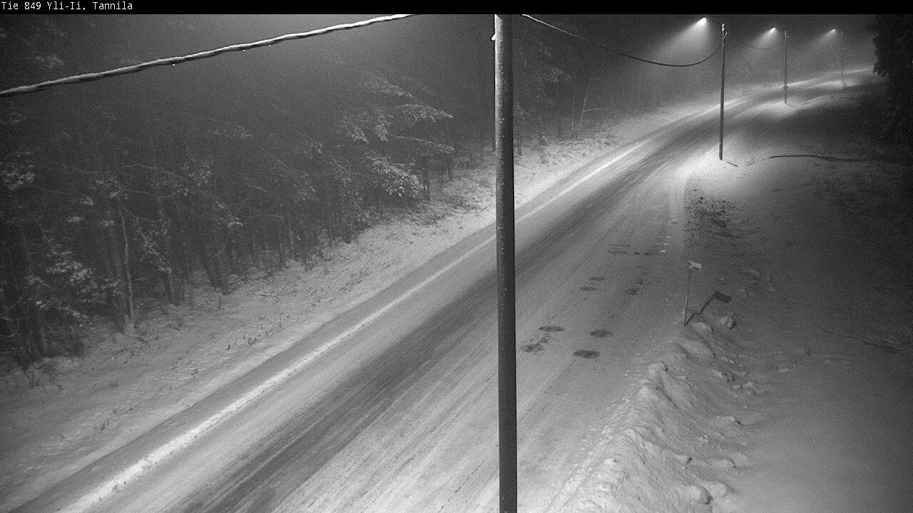 Weather Camera Image Road 849 Yli-Ii, Tannila, Oulu, Pohjois-Pohjanmaa