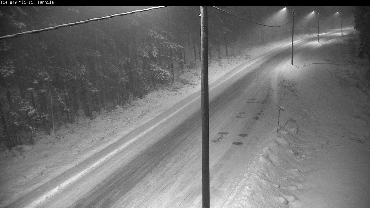 Weather Camera Image Road 849 Yli-Ii, Tannila, Oulu, Pohjois-Pohjanmaa