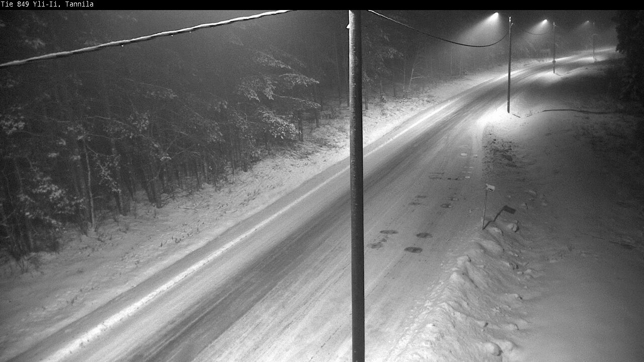 Weather Camera Image Road 849 Yli-Ii, Tannila, Oulu, Pohjois-Pohjanmaa
