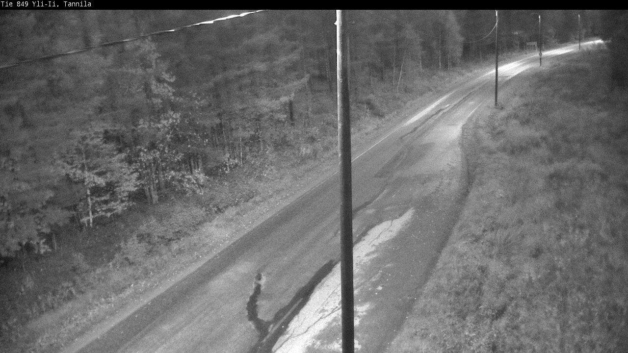 Weather Camera Image Road 849 Yli-Ii, Tannila, Oulu, Pohjois-Pohjanmaa