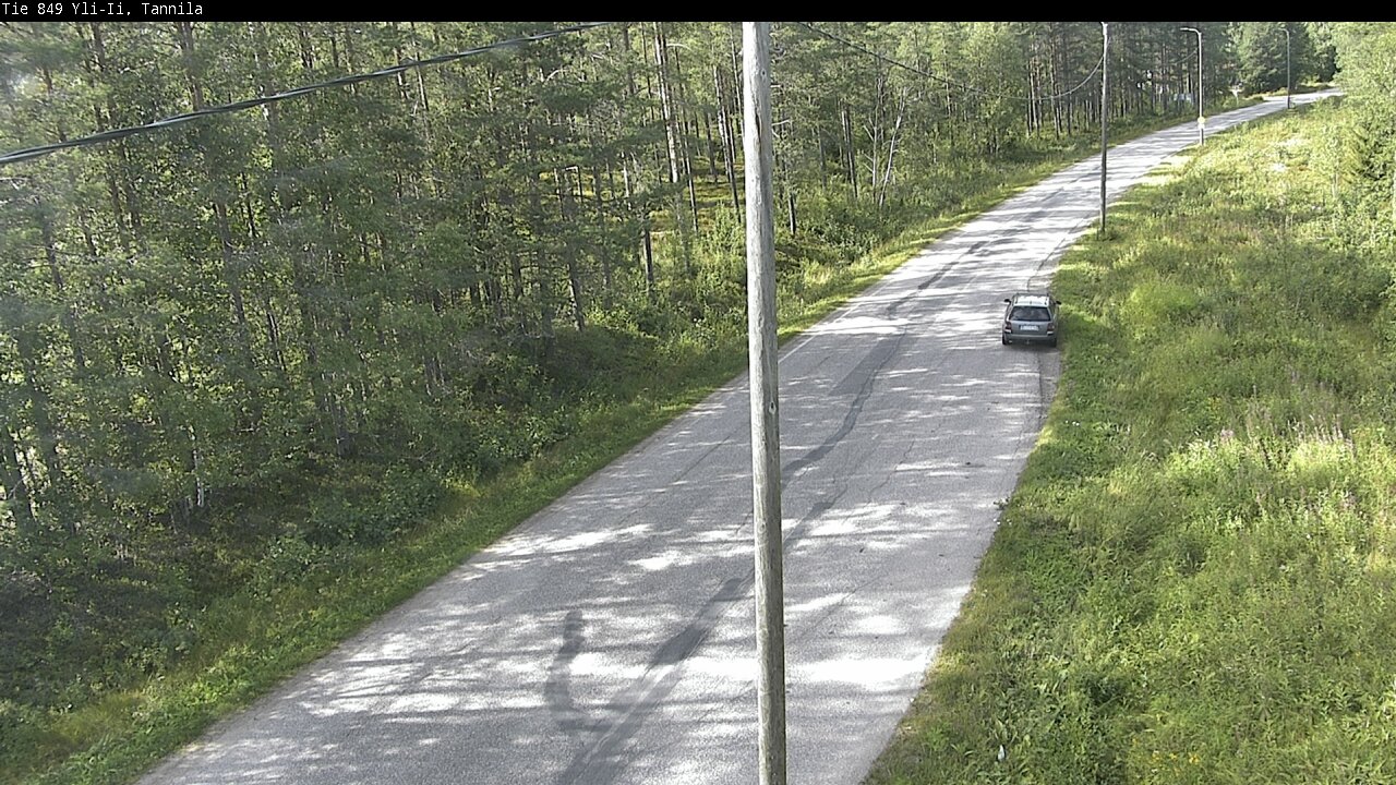 Weather Camera Image Väg 849 Yli-Ii, Tannila, Oulu, Pohjois-Pohjanmaa