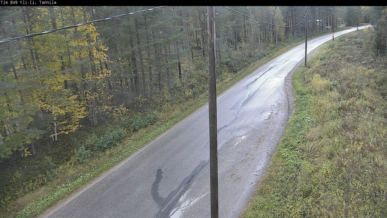Weather Camera Image Road 849 Yli-Ii, Tannila, Oulu, Pohjois-Pohjanmaa