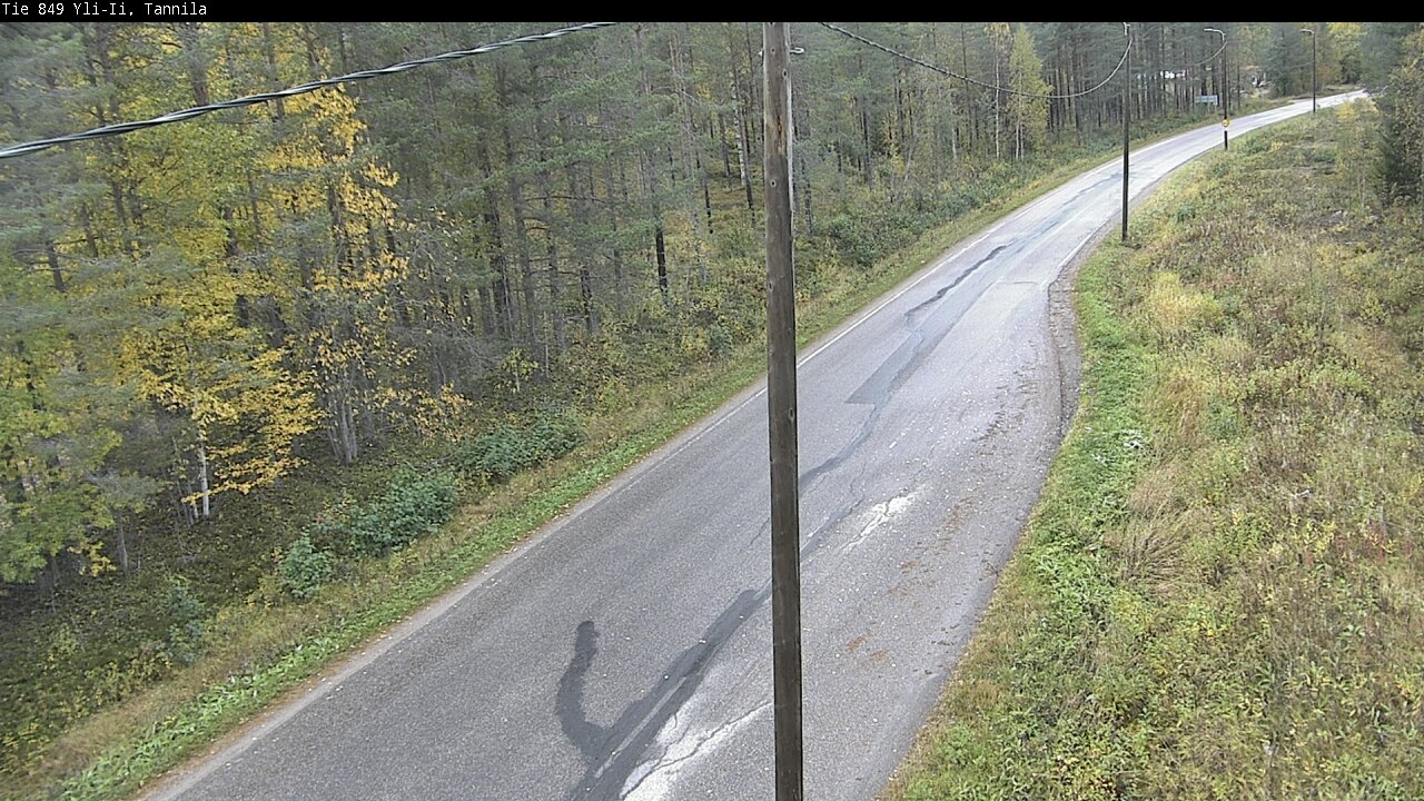 Weather Camera Image Road 849 Yli-Ii, Tannila, Oulu, Pohjois-Pohjanmaa