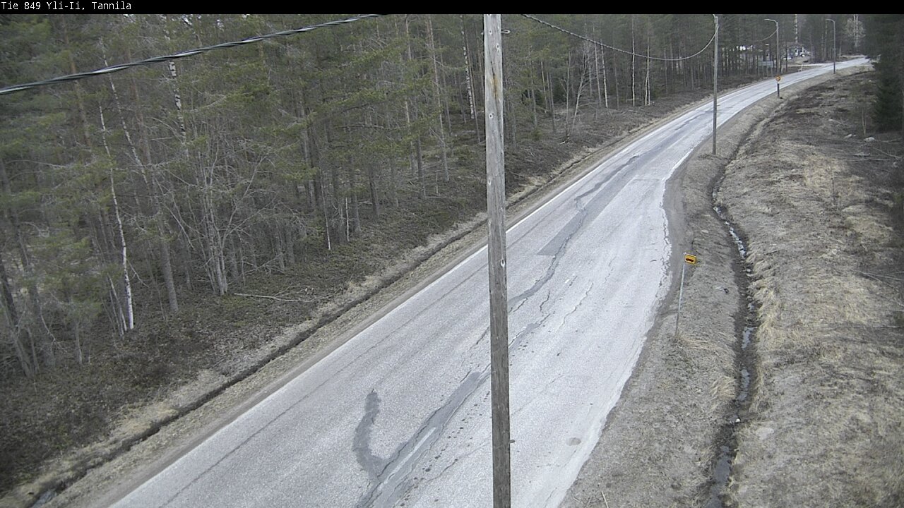 Weather Camera Image Road 849 Yli-Ii, Tannila, Oulu, Pohjois-Pohjanmaa
