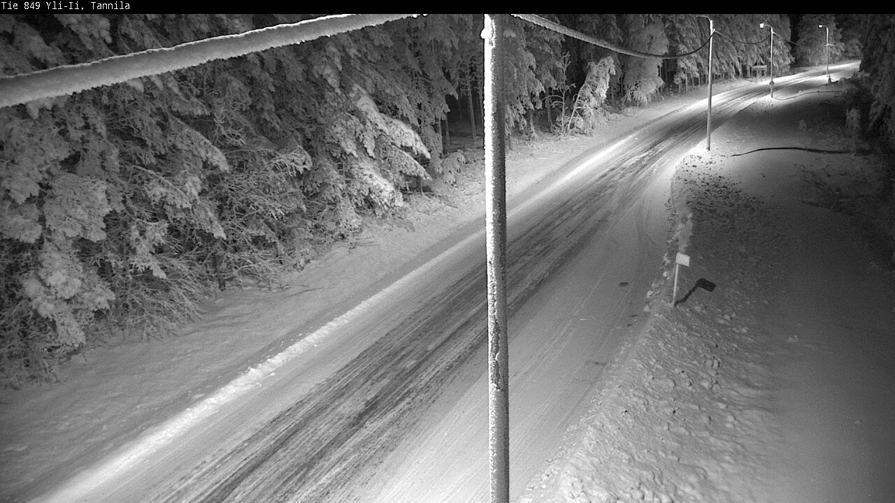 Weather Camera Image Road 849 Yli-Ii, Tannila, Oulu, Pohjois-Pohjanmaa