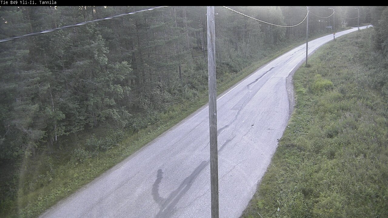 Weather Camera Image Väg 849 Yli-Ii, Tannila, Oulu, Pohjois-Pohjanmaa