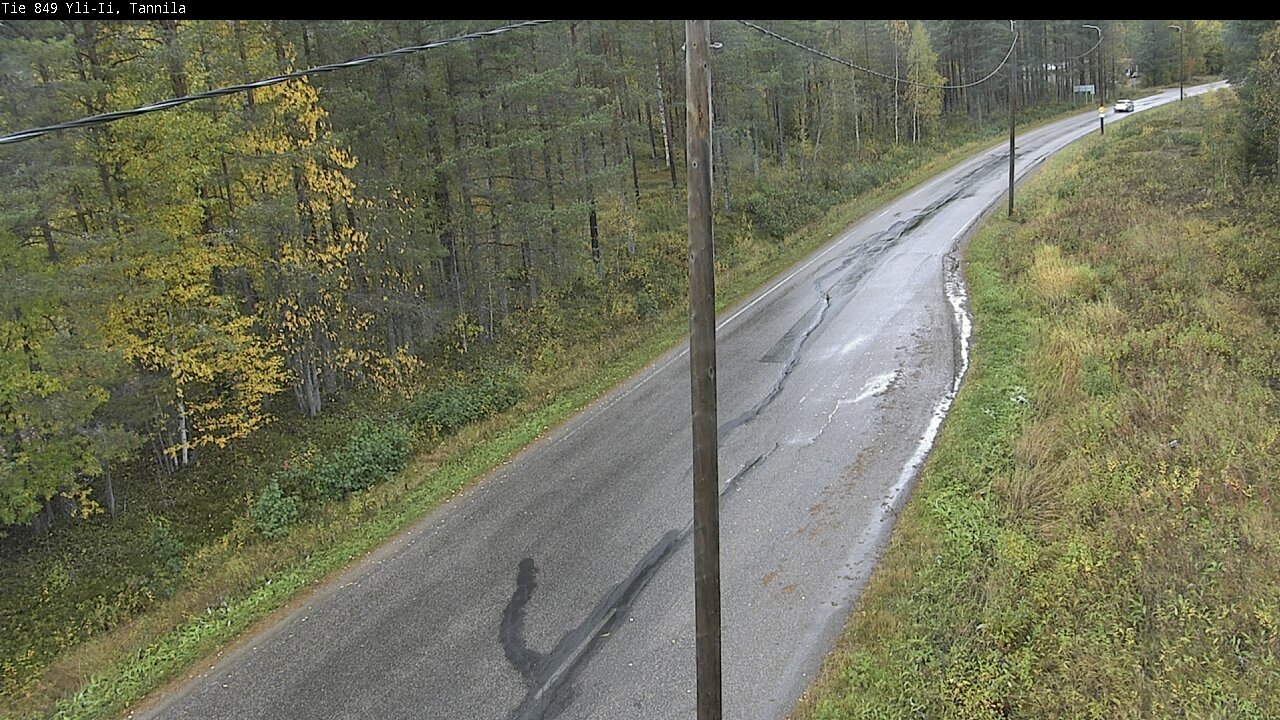 Weather Camera Image Road 849 Yli-Ii, Tannila, Oulu, Pohjois-Pohjanmaa