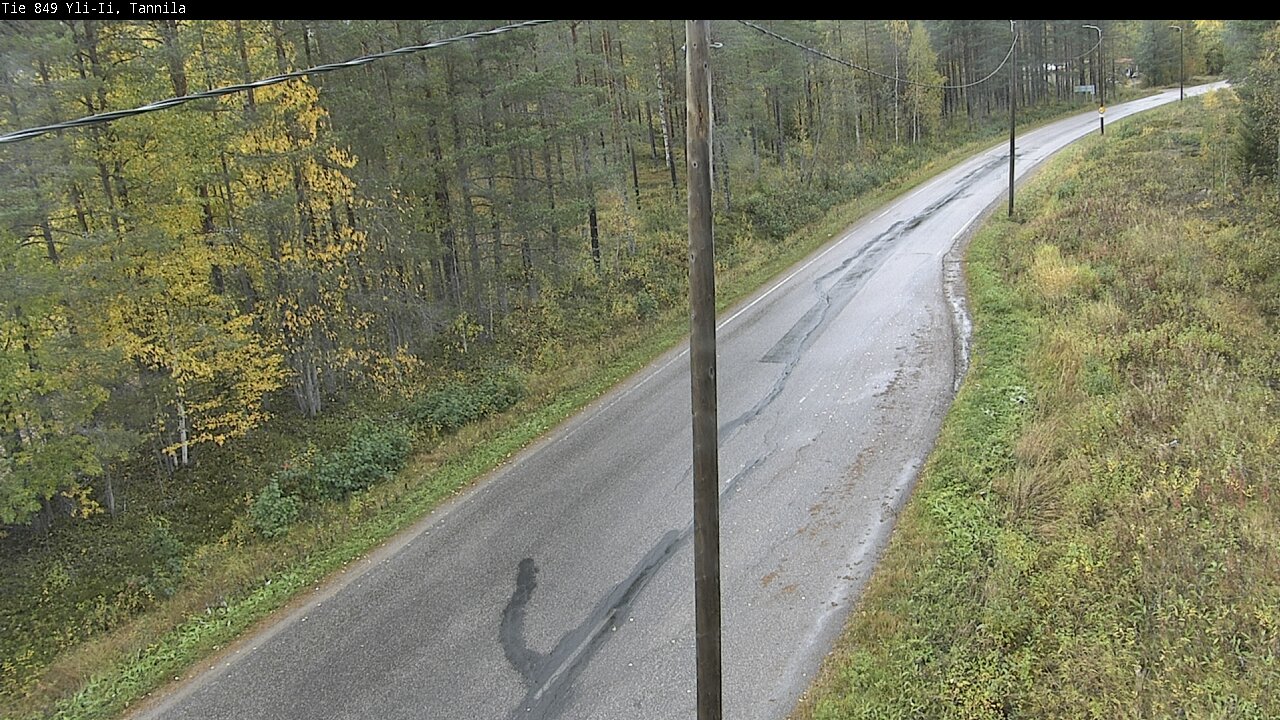 Weather Camera Image Road 849 Yli-Ii, Tannila, Oulu, Pohjois-Pohjanmaa