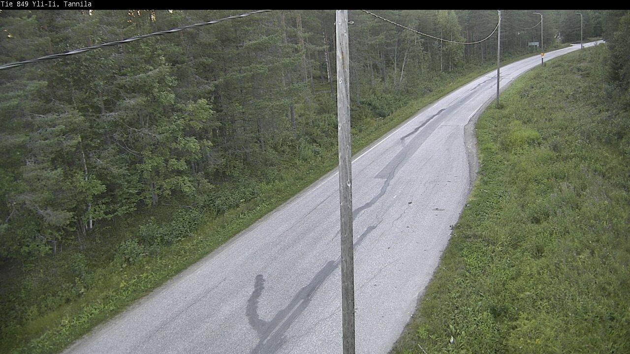 Weather Camera Image Väg 849 Yli-Ii, Tannila, Oulu, Pohjois-Pohjanmaa