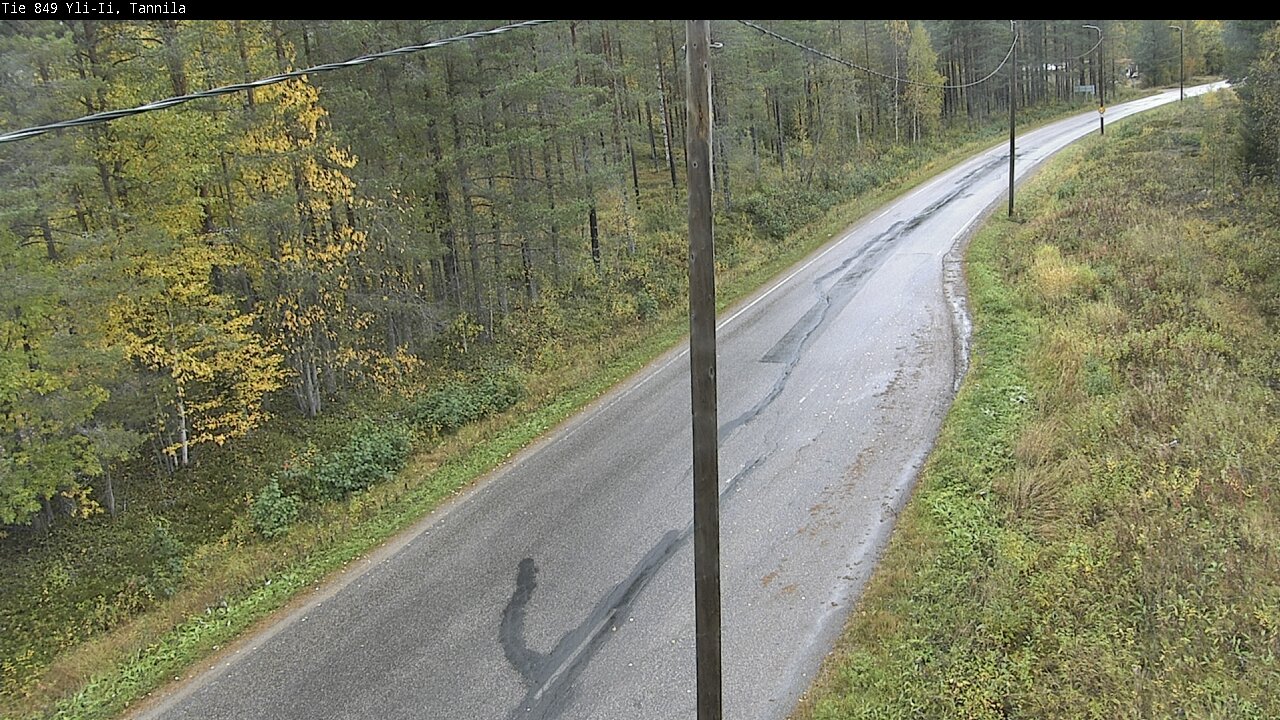 Weather Camera Image Road 849 Yli-Ii, Tannila, Oulu, Pohjois-Pohjanmaa
