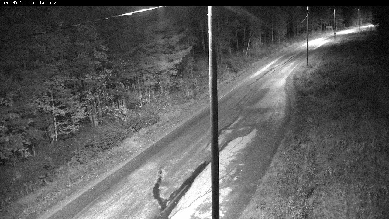Weather Camera Image Road 849 Yli-Ii, Tannila, Oulu, Pohjois-Pohjanmaa