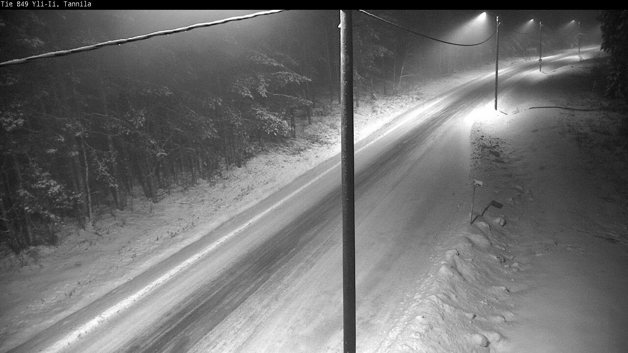 Weather Camera Image Road 849 Yli-Ii, Tannila, Oulu, Pohjois-Pohjanmaa