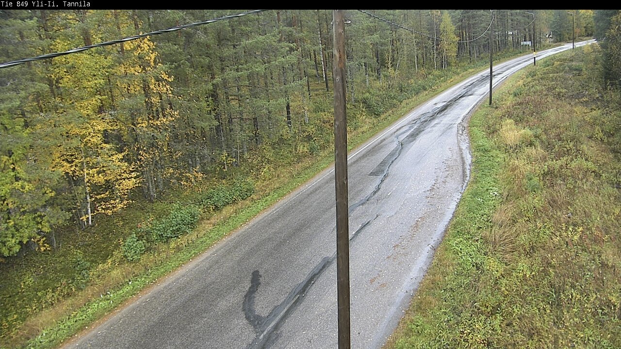 Weather Camera Image Road 849 Yli-Ii, Tannila, Oulu, Pohjois-Pohjanmaa