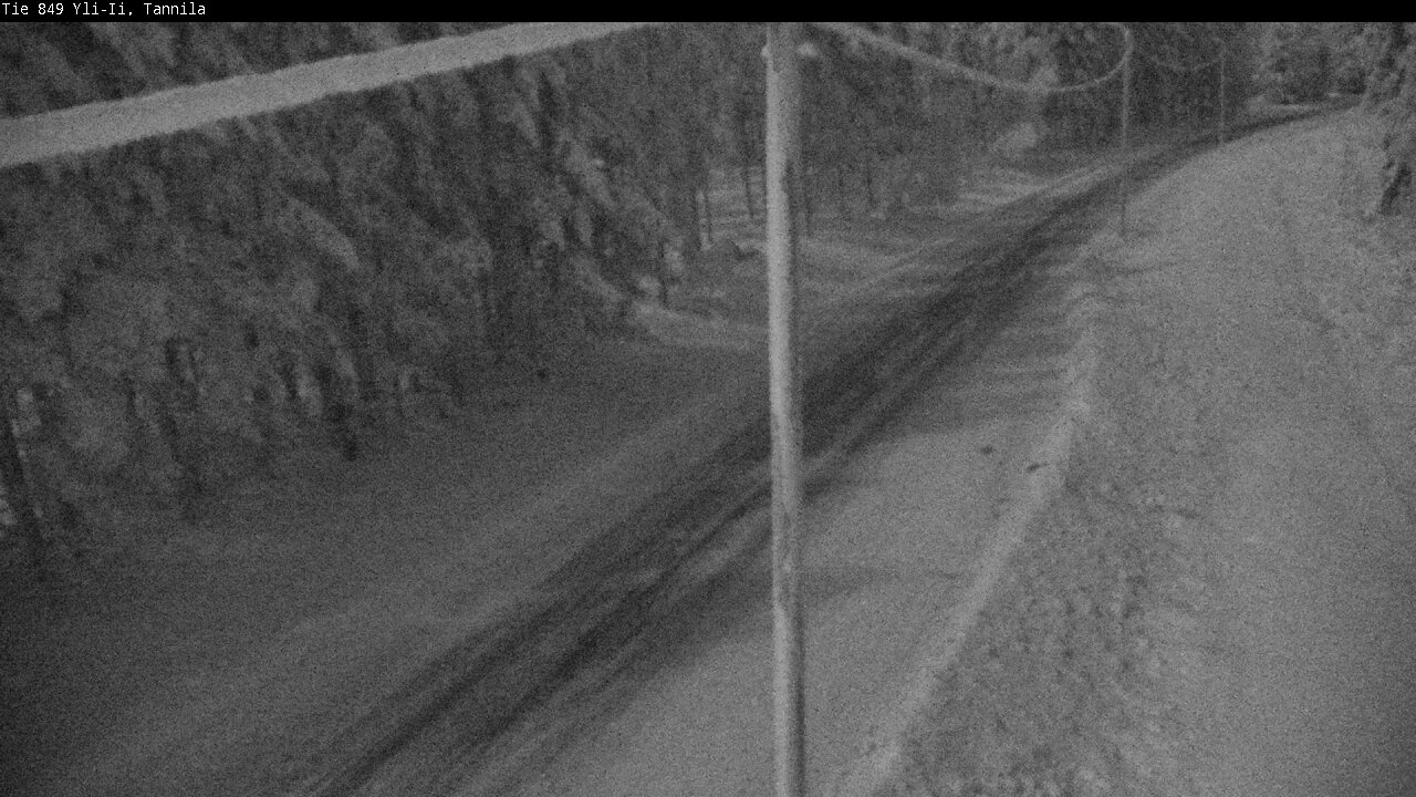 Weather Camera Image Road 849 Yli-Ii, Tannila, Oulu, Pohjois-Pohjanmaa