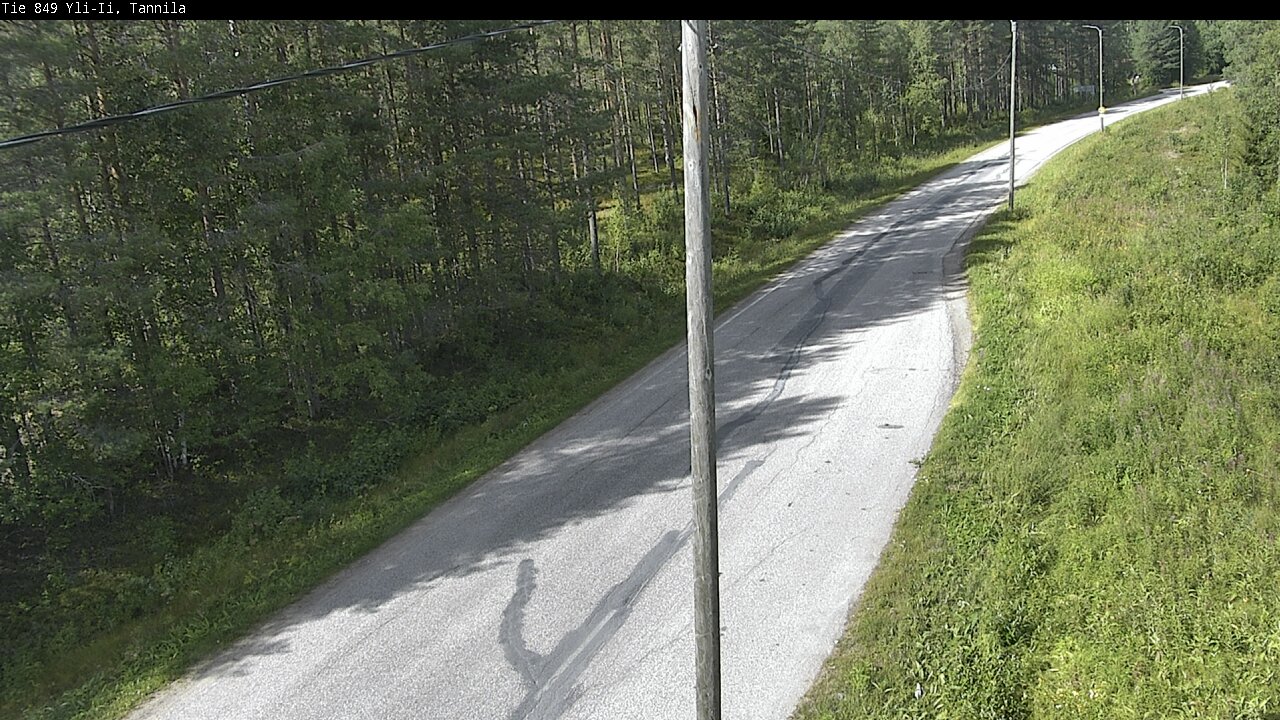Weather Camera Image Väg 849 Yli-Ii, Tannila, Oulu, Pohjois-Pohjanmaa