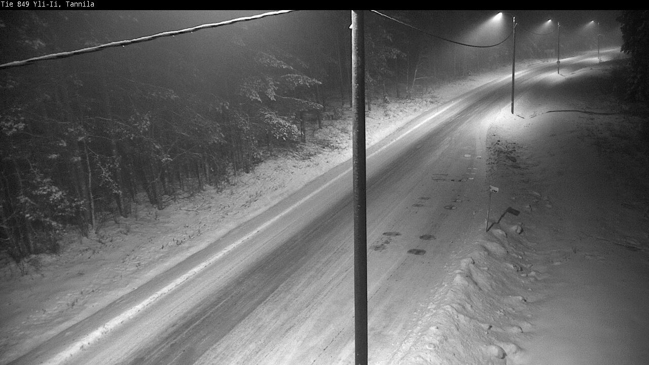 Weather Camera Image Road 849 Yli-Ii, Tannila, Oulu, Pohjois-Pohjanmaa