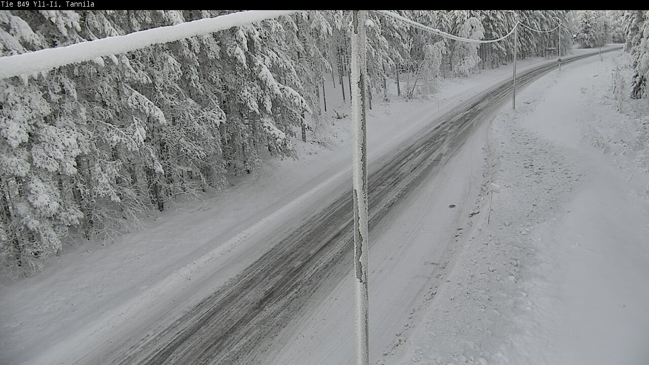 Weather Camera Image Road 849 Yli-Ii, Tannila, Oulu, Pohjois-Pohjanmaa