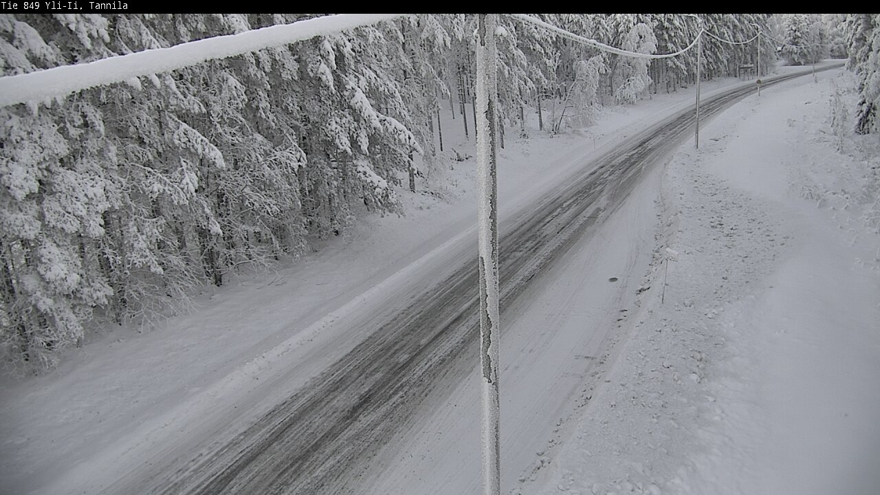 Weather Camera Image Road 849 Yli-Ii, Tannila, Oulu, Pohjois-Pohjanmaa