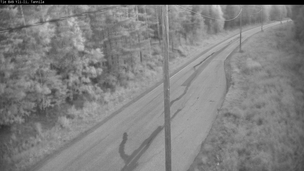 Weather Camera Image Väg 849 Yli-Ii, Tannila, Oulu, Pohjois-Pohjanmaa