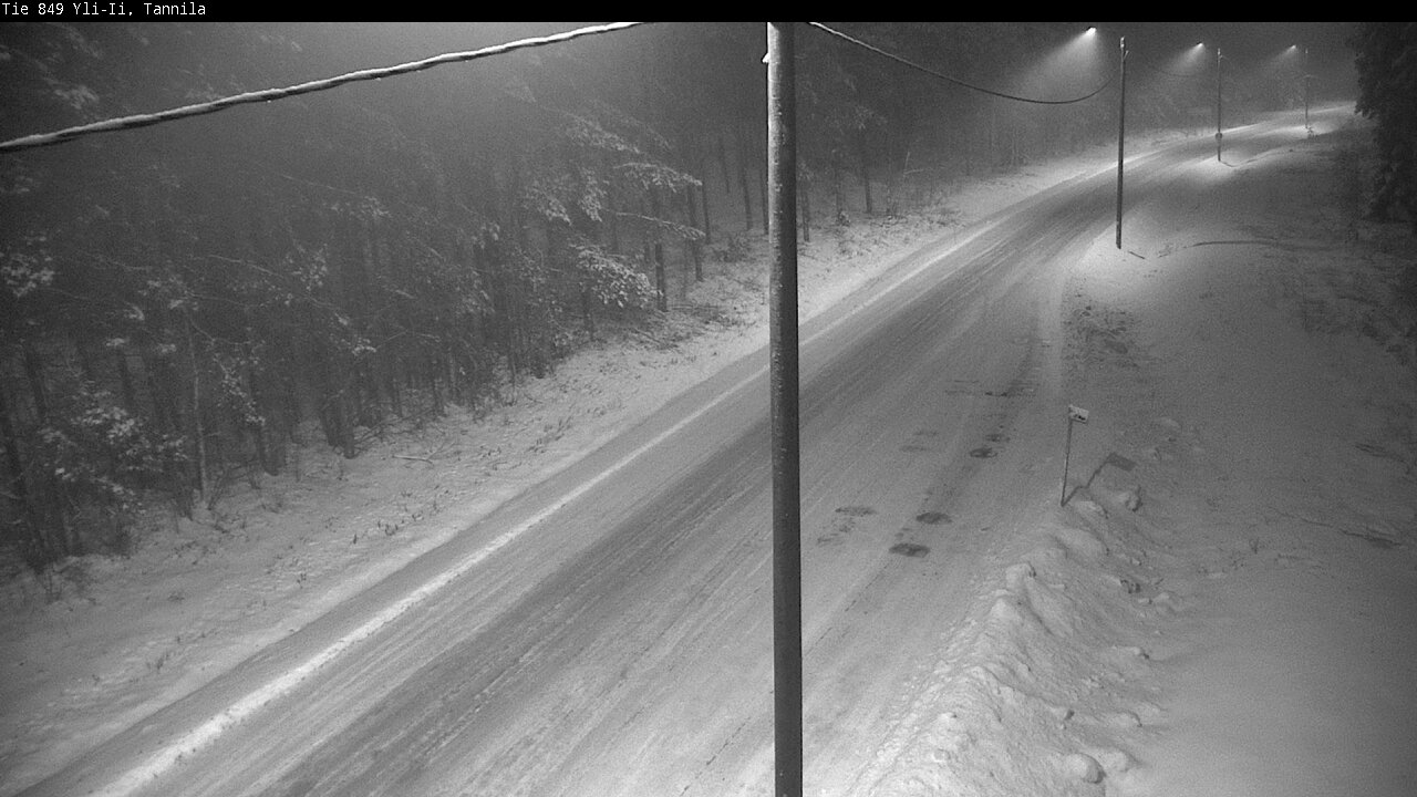 Weather Camera Image Road 849 Yli-Ii, Tannila, Oulu, Pohjois-Pohjanmaa